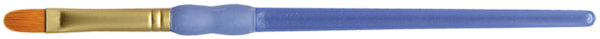 Crafter's Choice Gold Taklon Filbert Brush Size 8