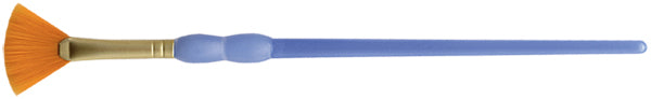 Crafter's Choice Gold Taklon Fan Brush Size 0