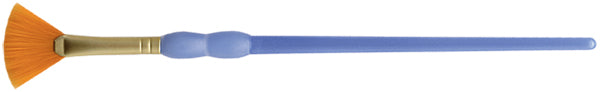 Crafter's Choice Gold Taklon Fan Brush Size 4