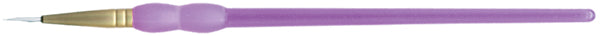 Crafter's Choice White Taklon Liner Brush Size 20/0