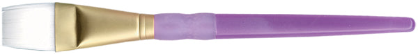 Crafter's Choice White Taklon Wash Brush 3/4" Width