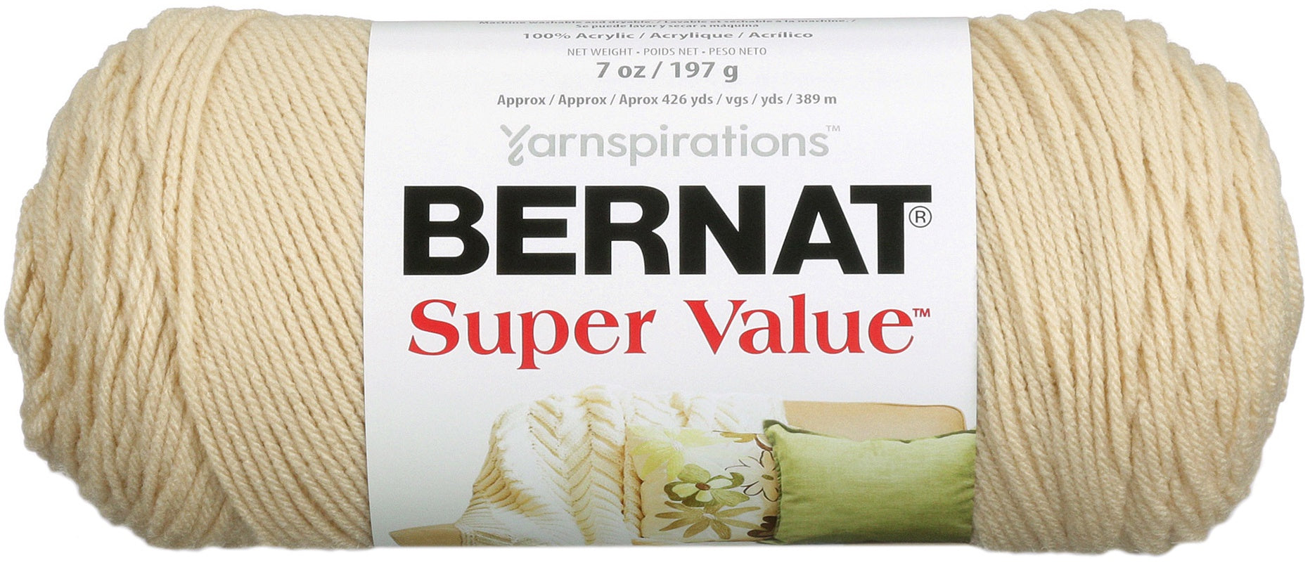 Super Value Solid Yarn Oatmeal