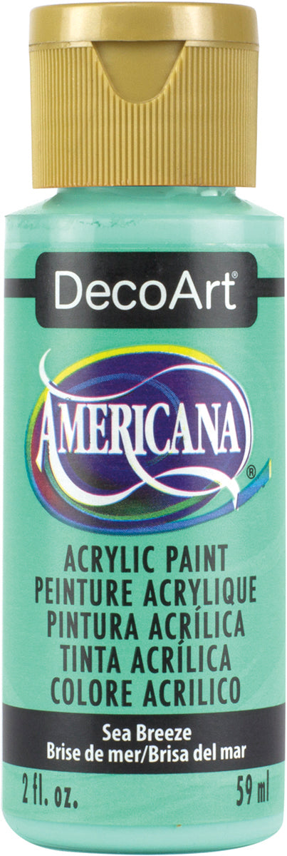 Americana Acrylic Paint 2oz Sea Breeze - Opaque