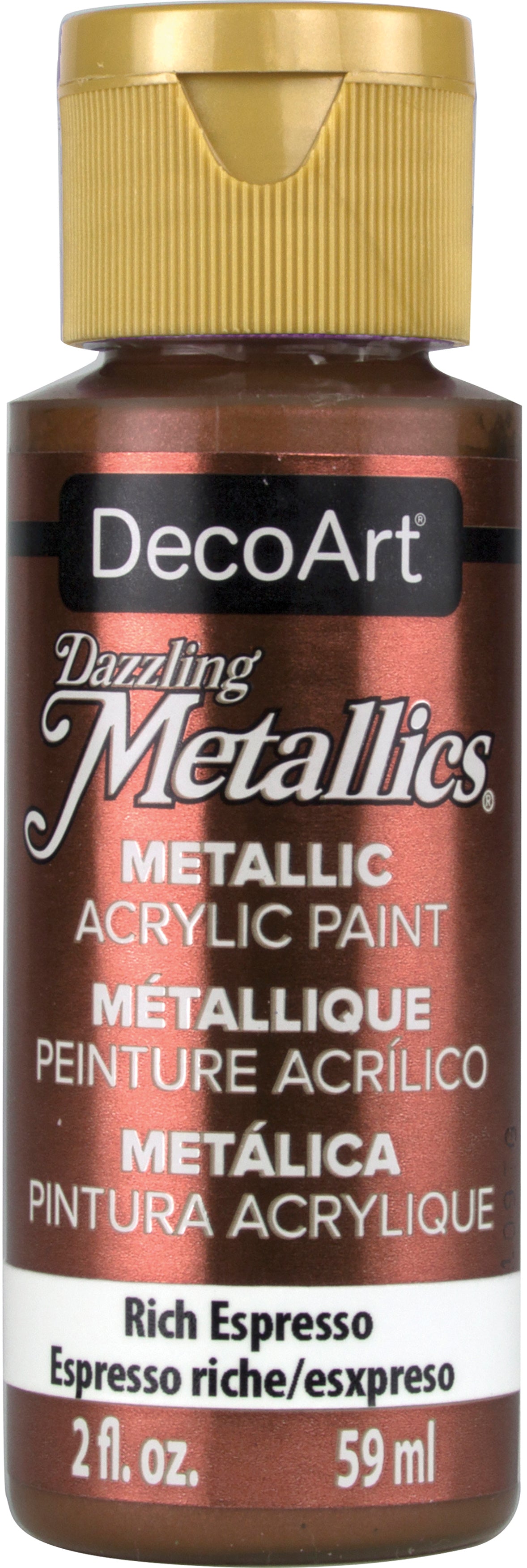 Dazzling Metallics Acrylic Paint 2oz Rich Espresso