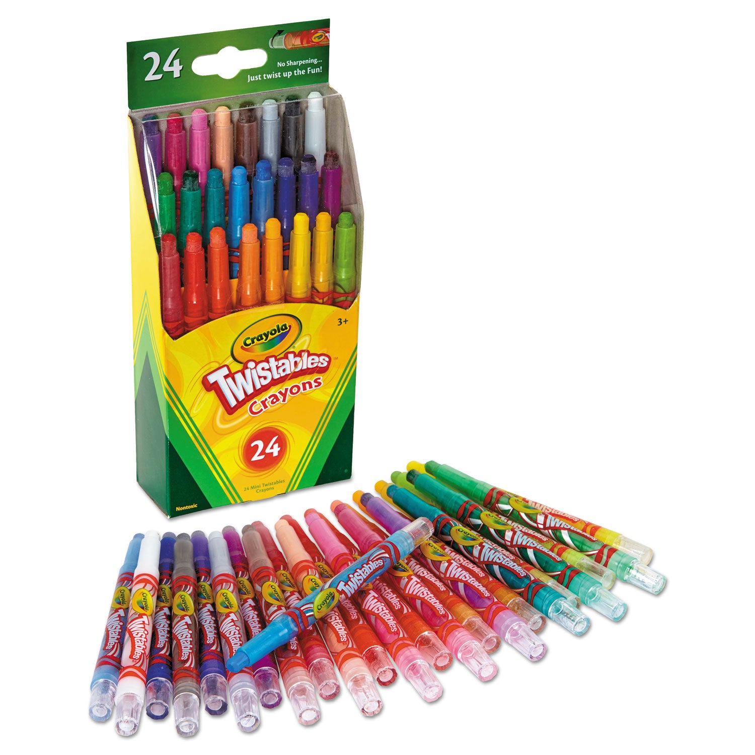 Crayola Twistables Mini Crayons 24/Pkg
