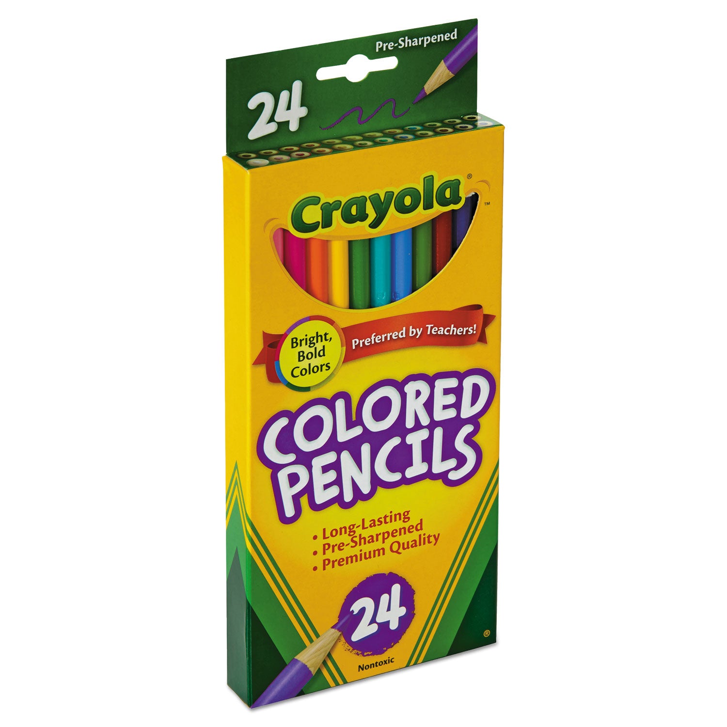 Crayola Colored Pencils 24/Pkg Long