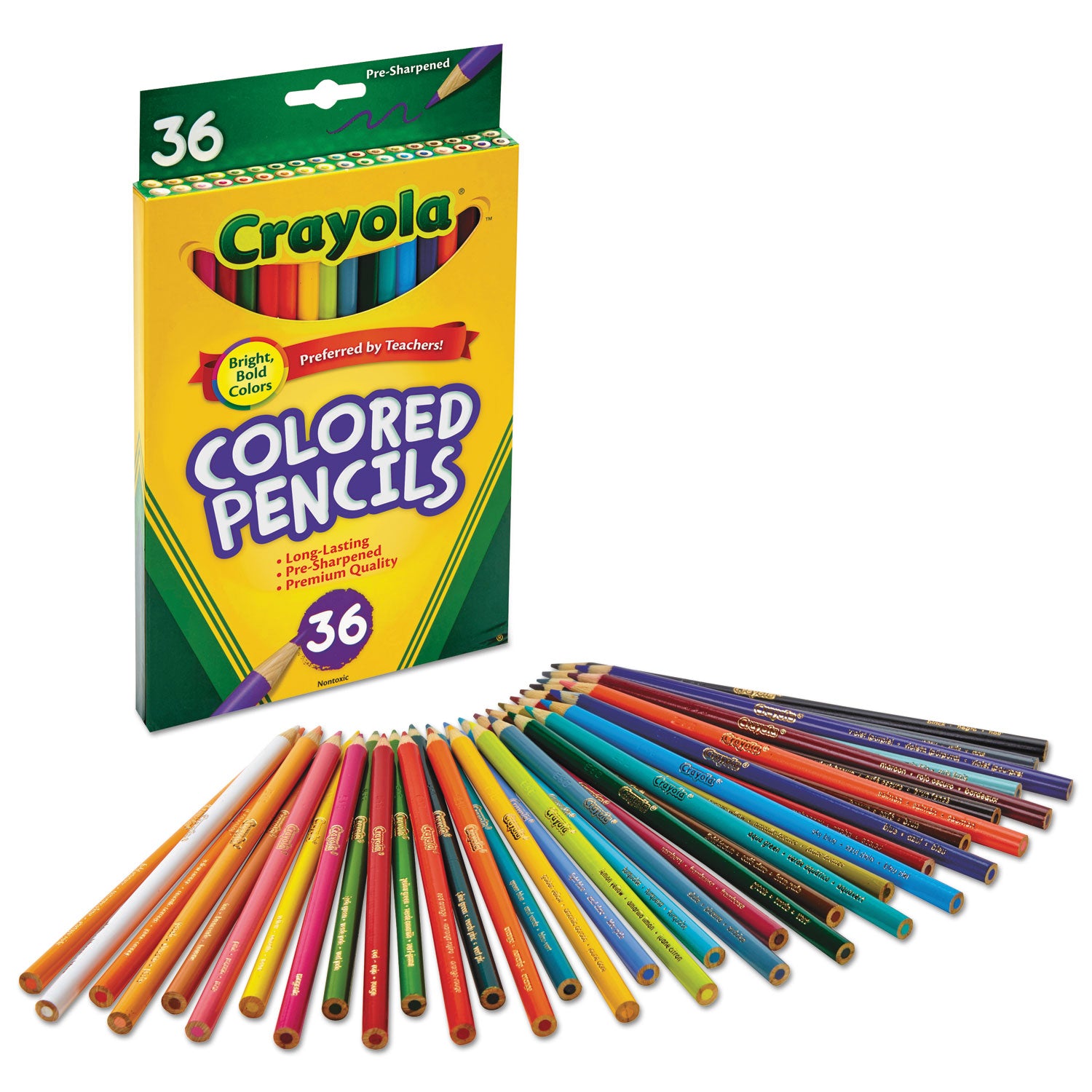 Crayola Colored Pencils 24/Pkg Long