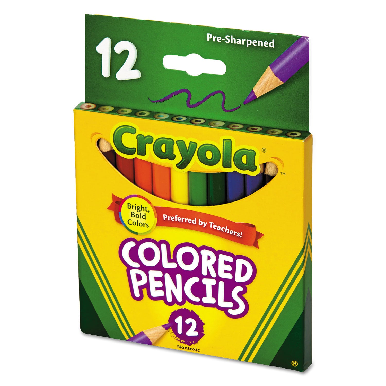 Crayola Colored Pencils 12/Pkg Short