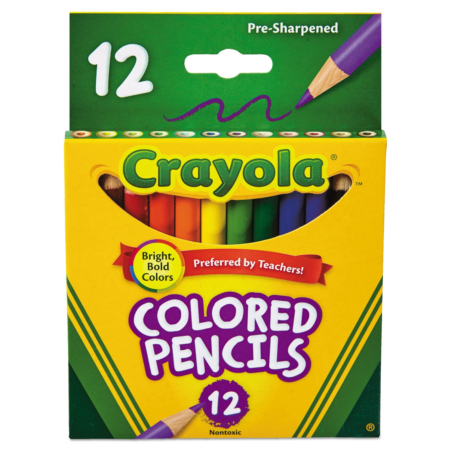 Crayola Colored Pencils 12/Pkg Short
