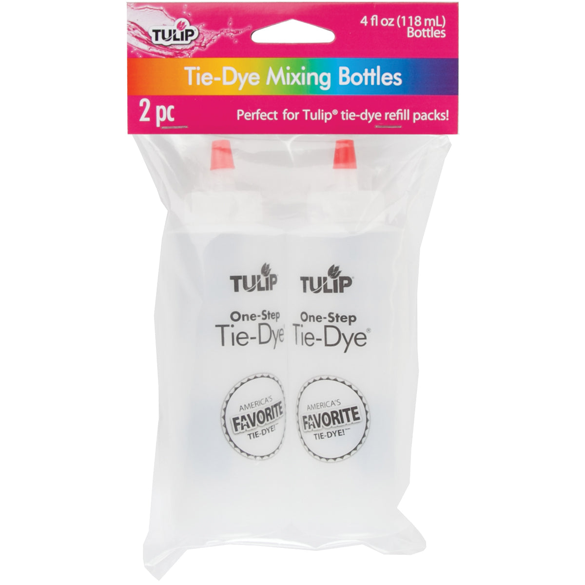 Tulip Tie-Dye Mixing Bottles 4oz 2/Pkg  