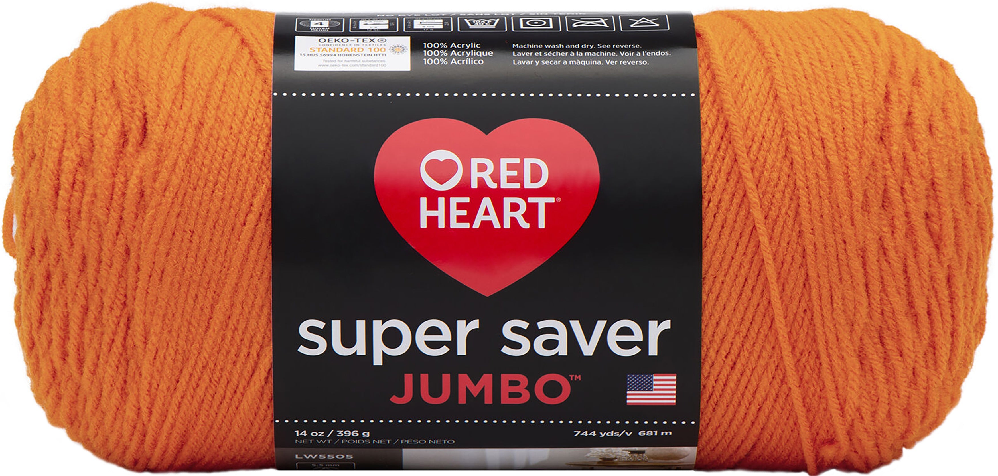 Red Heart Super Saver Yarn Pumpkin