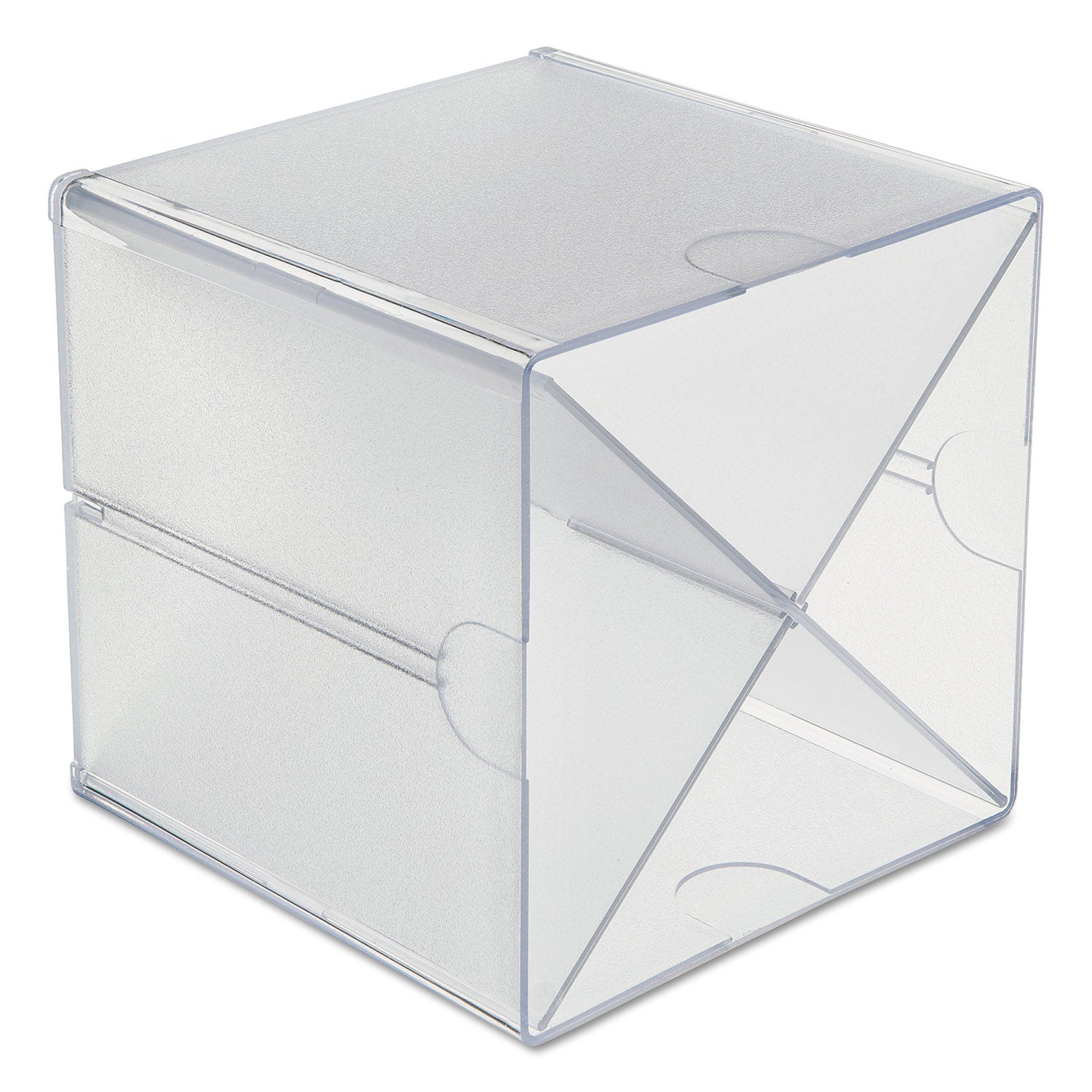 Stackable X-Divided Storage Organizer 6"X6"X6" Clear