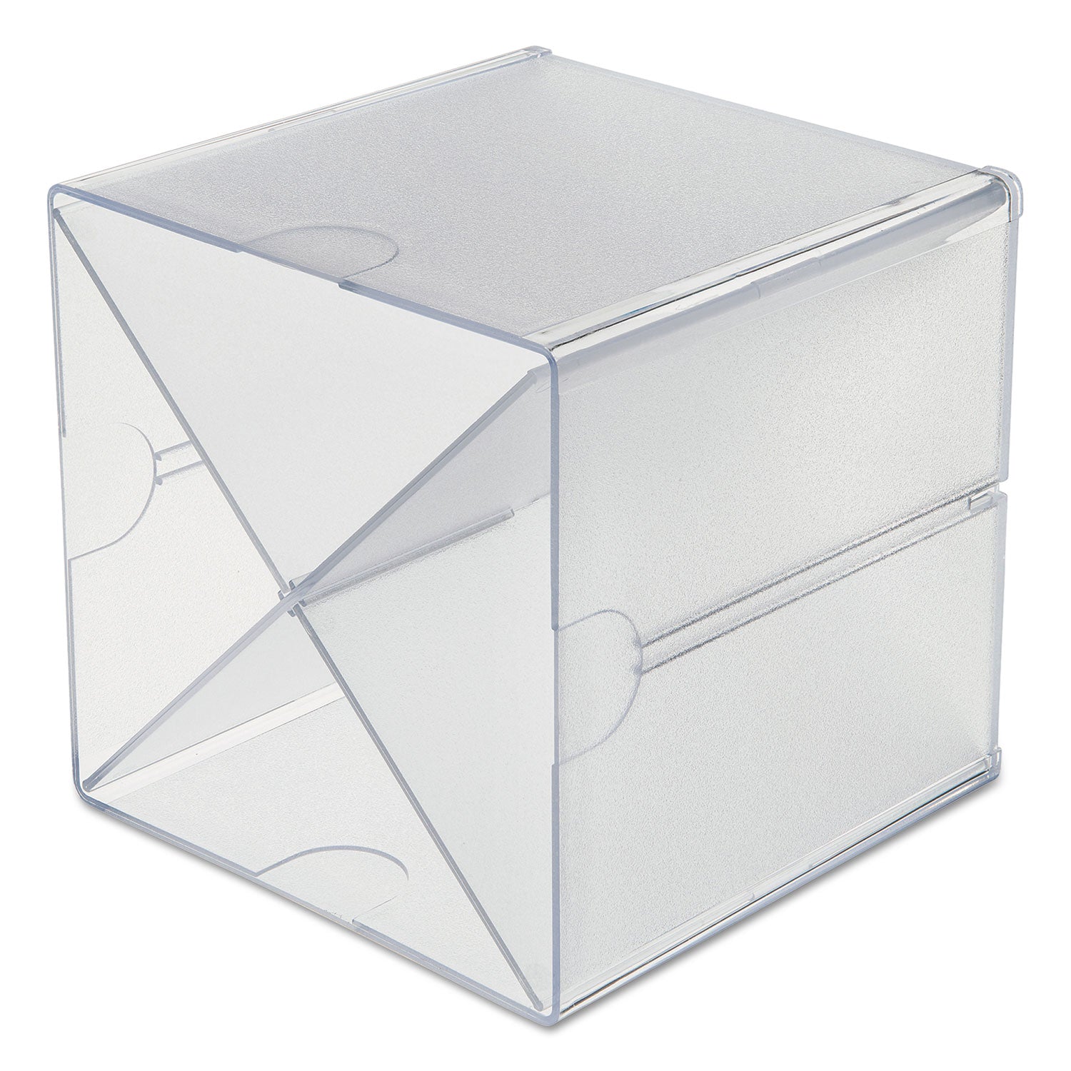 Stackable X-Divided Storage Organizer 6"X6"X6" Clear
