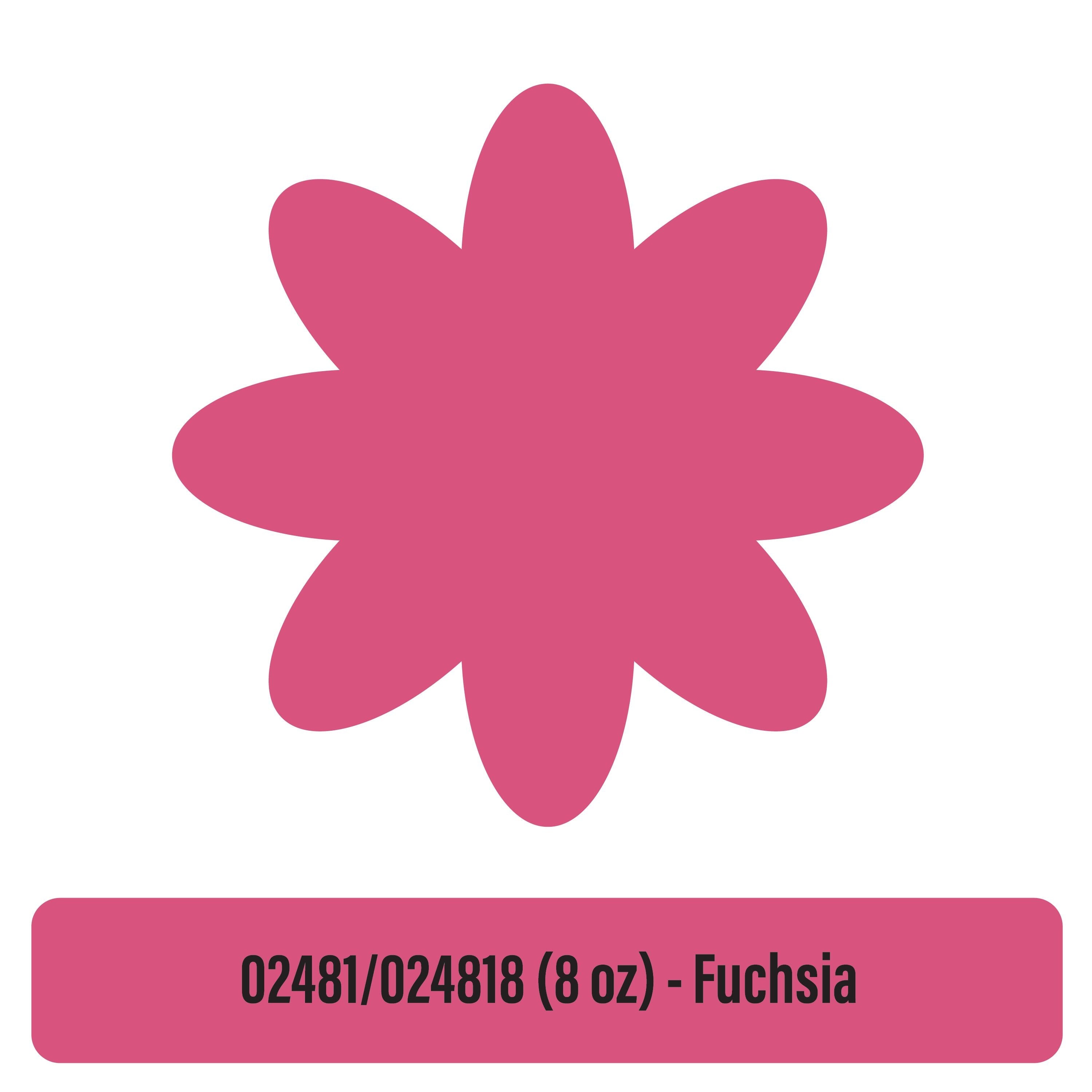 Delta Ceramcoat Acrylic Paint 8oz-Fuchsia/Semi-Opaque