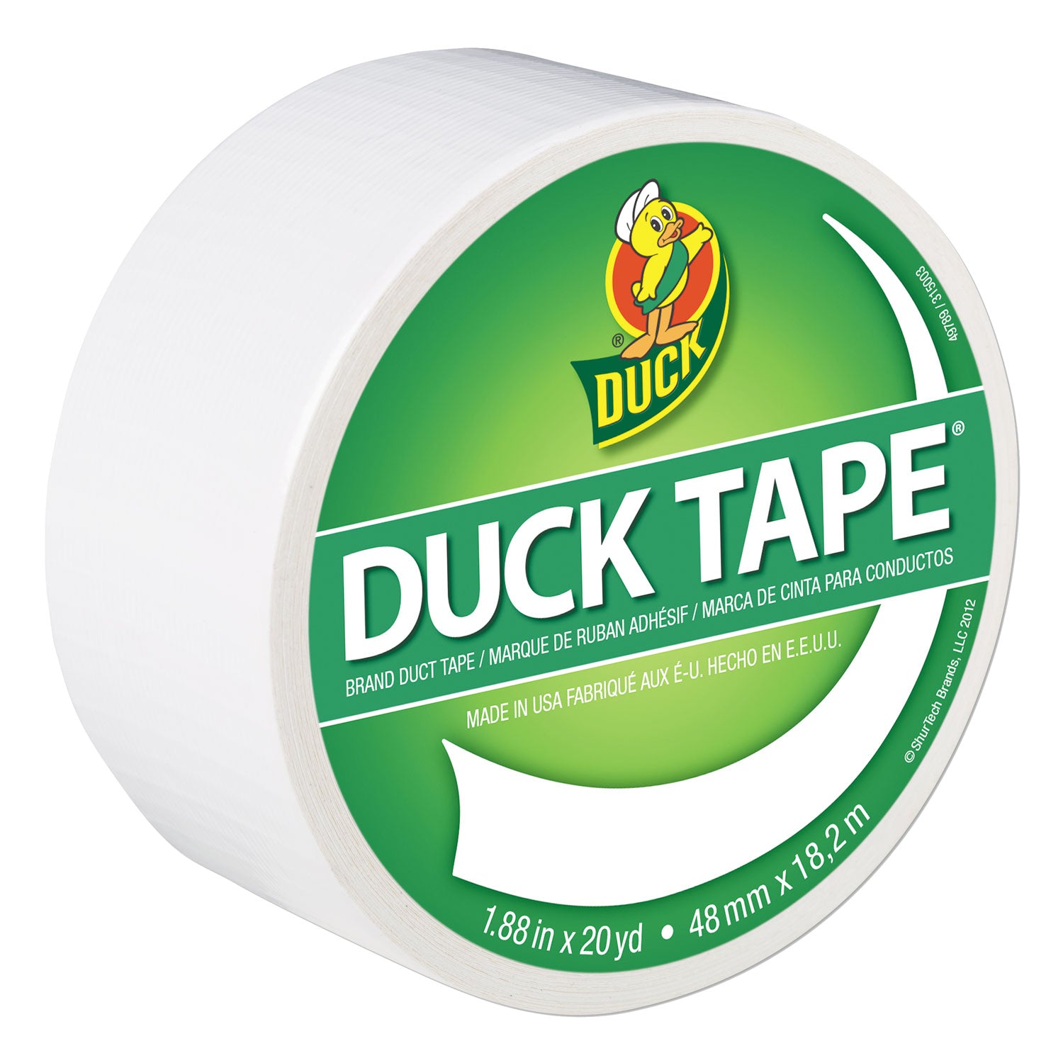 Duck Tape 1.88"X20yd Winking White