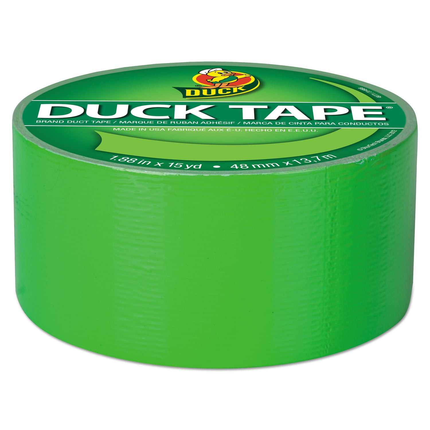 Bright Duck Tape 1.88"X15yd Island Lime