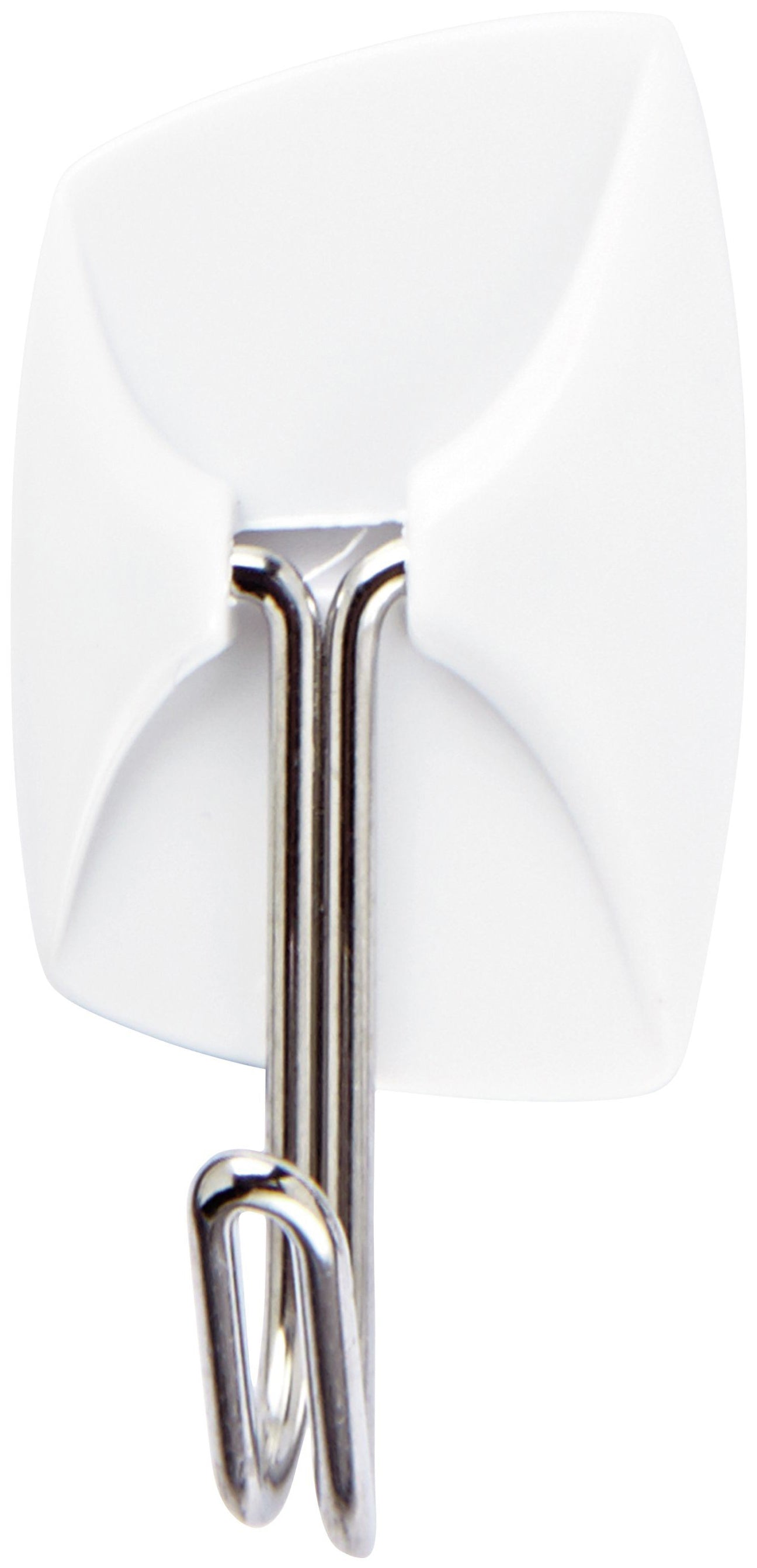 Command Small Wire Hooks 4/Pkg White 4 Hooks & 5 Strips
