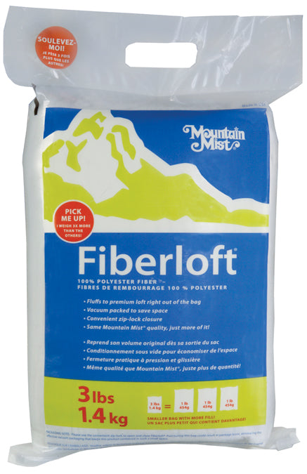 Fiberloft Polyester Stuffing 3lb FOB: MI