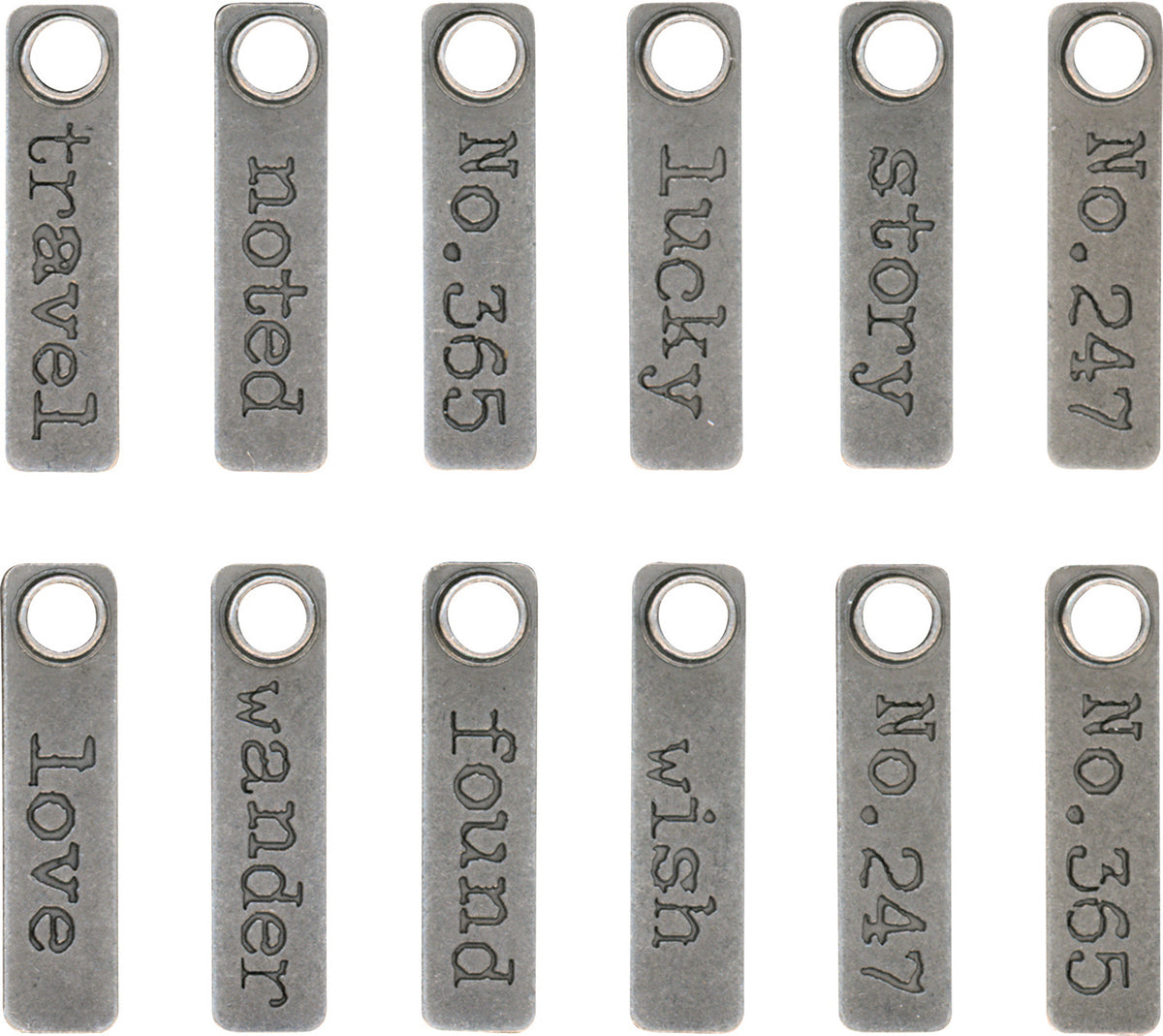 Idea-Ology Metal Story Sticks 12/Pkg .25"X1"