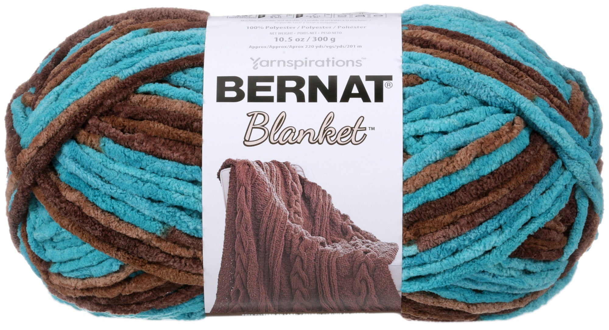 Bernat Blanket Big Ball Yarn Mallard Wood