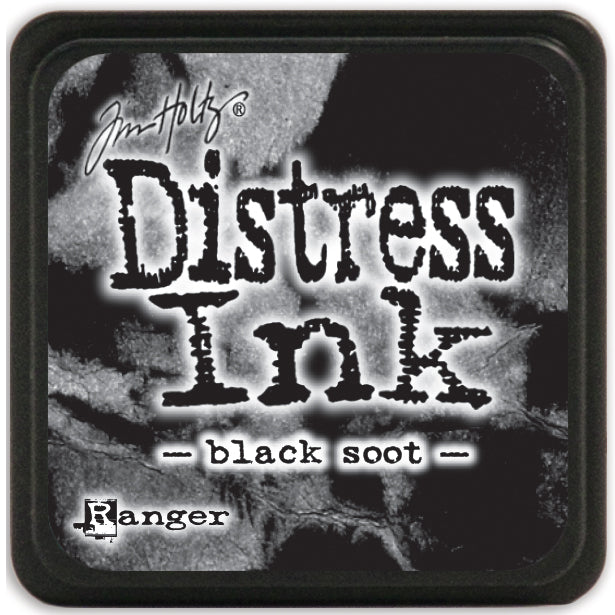 Distress Mini Ink Pad Black Soot