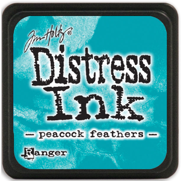 Distress Mini Ink Pad Peacock Feathers