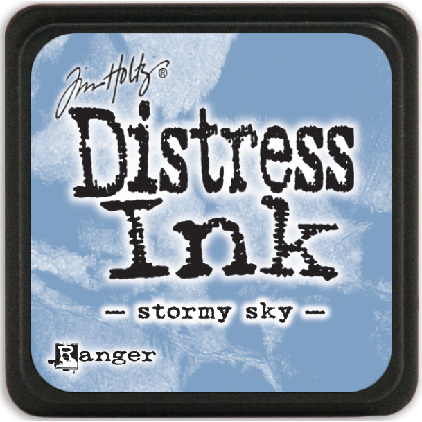 Distress Mini Ink Pad Stormy Sky