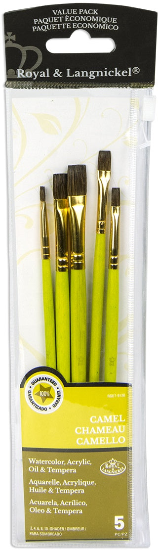 Sable Value Pack Brush Set 5/Pkg