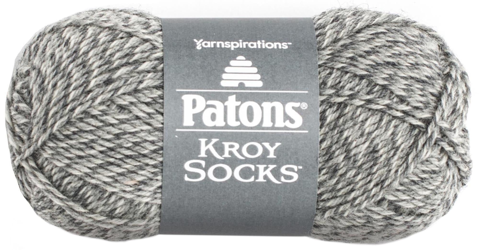 Kroy Socks Yarn Grey Marl