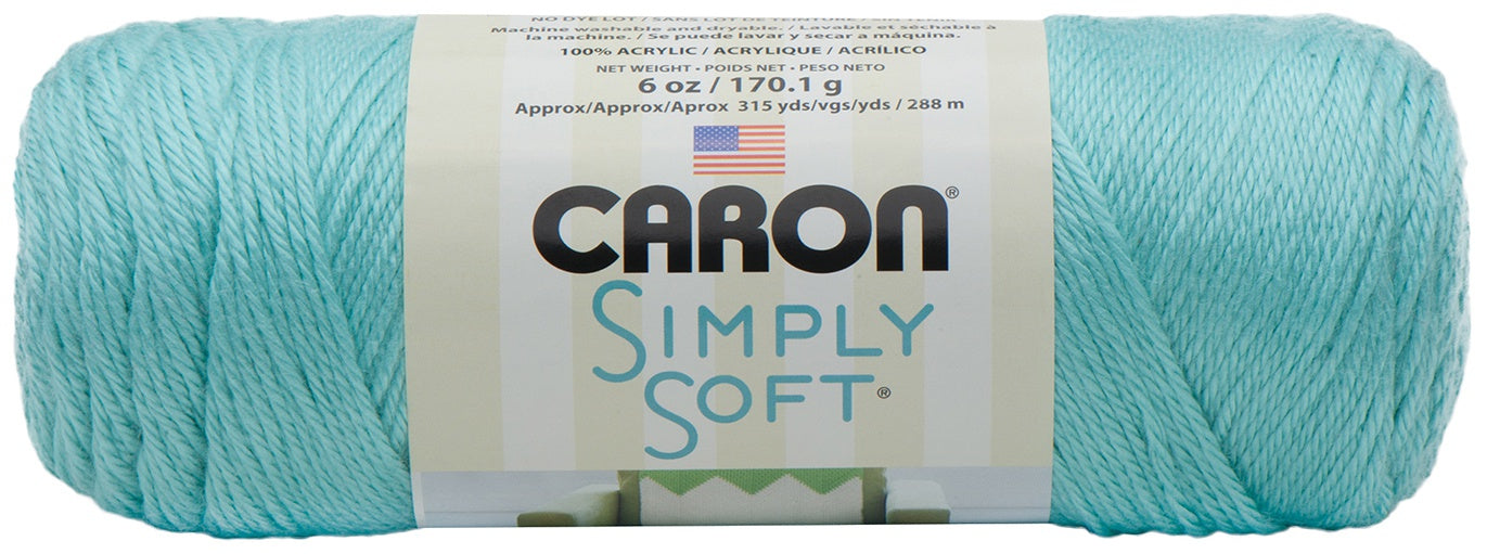 Simply Soft Solids Yarn Robin's Egg