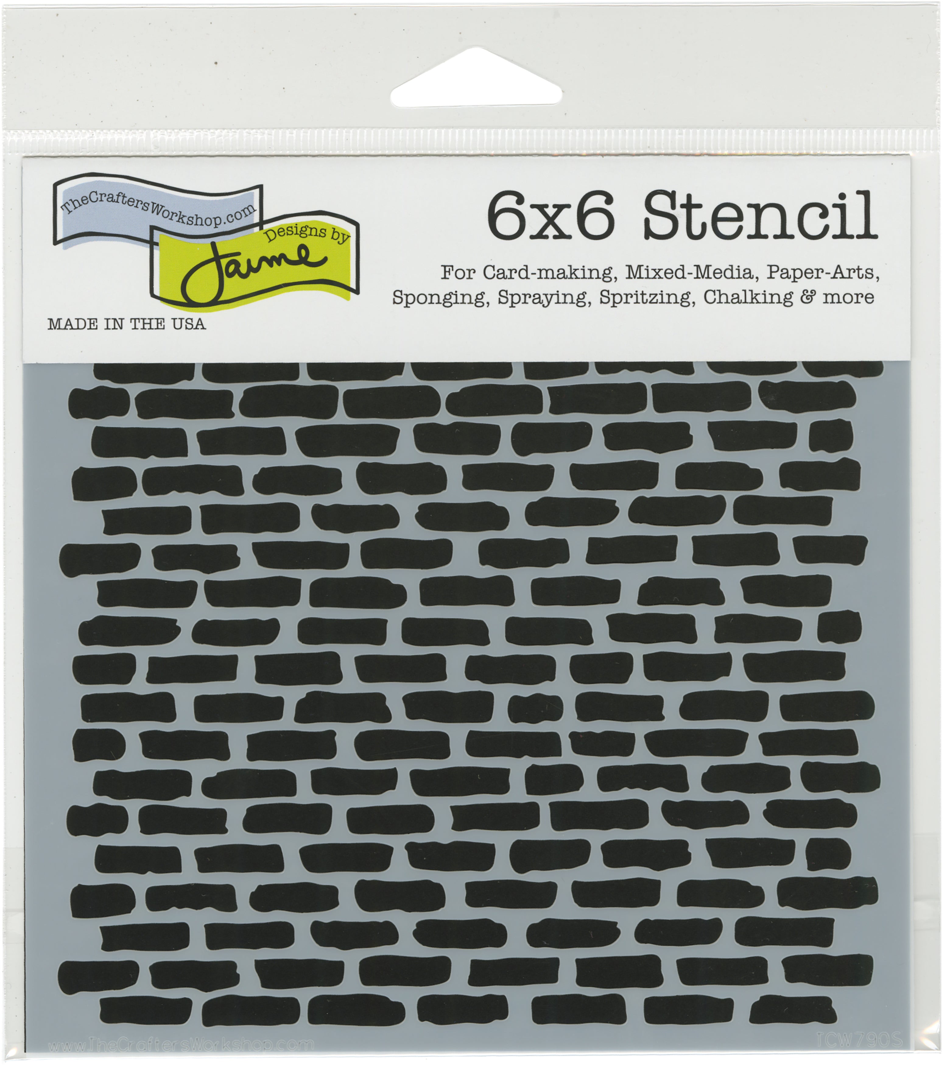 Crafter's Workshop Template 6"X6" Micro Brick