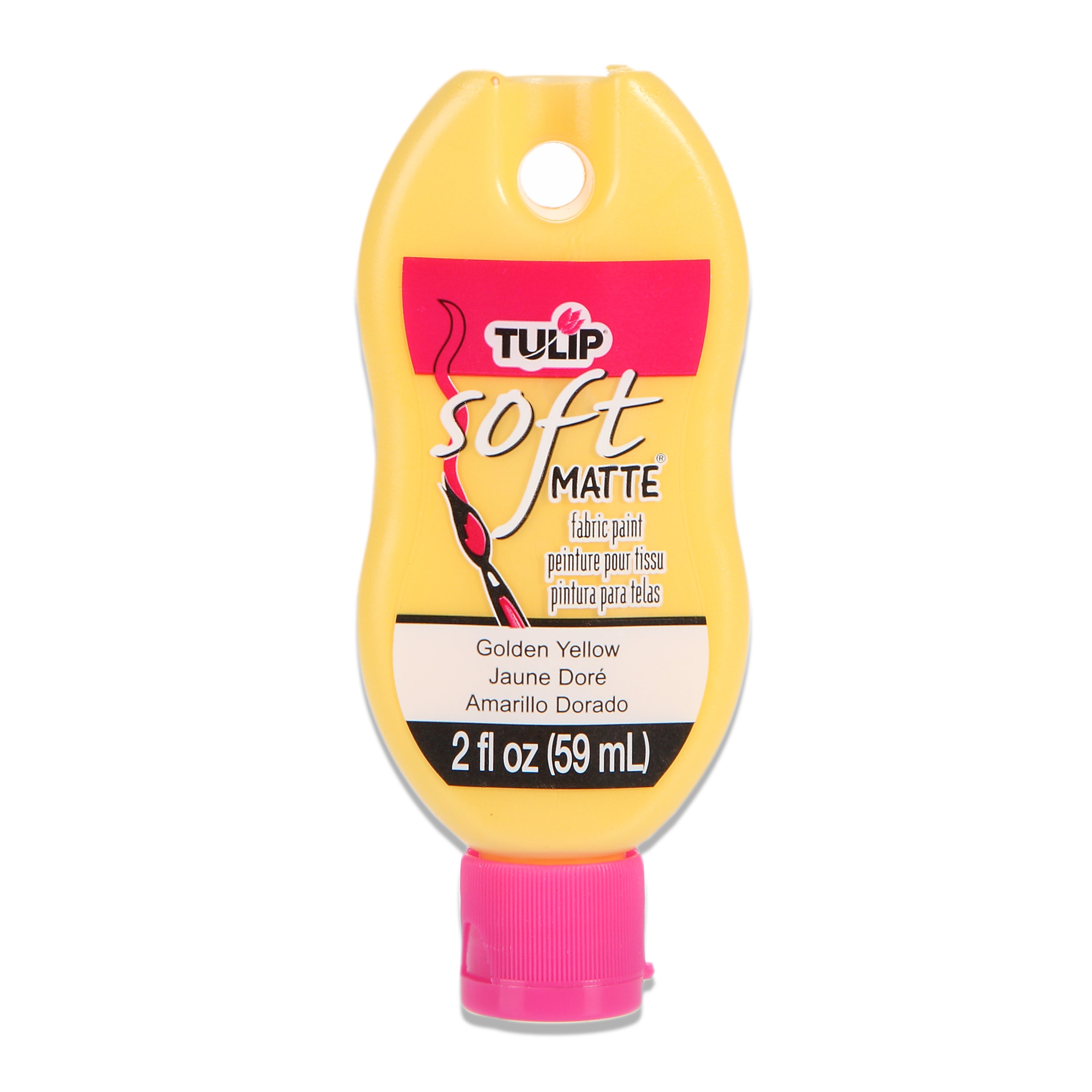 Tulip Soft Matte Fabric Paint 2oz Golden Yellow
