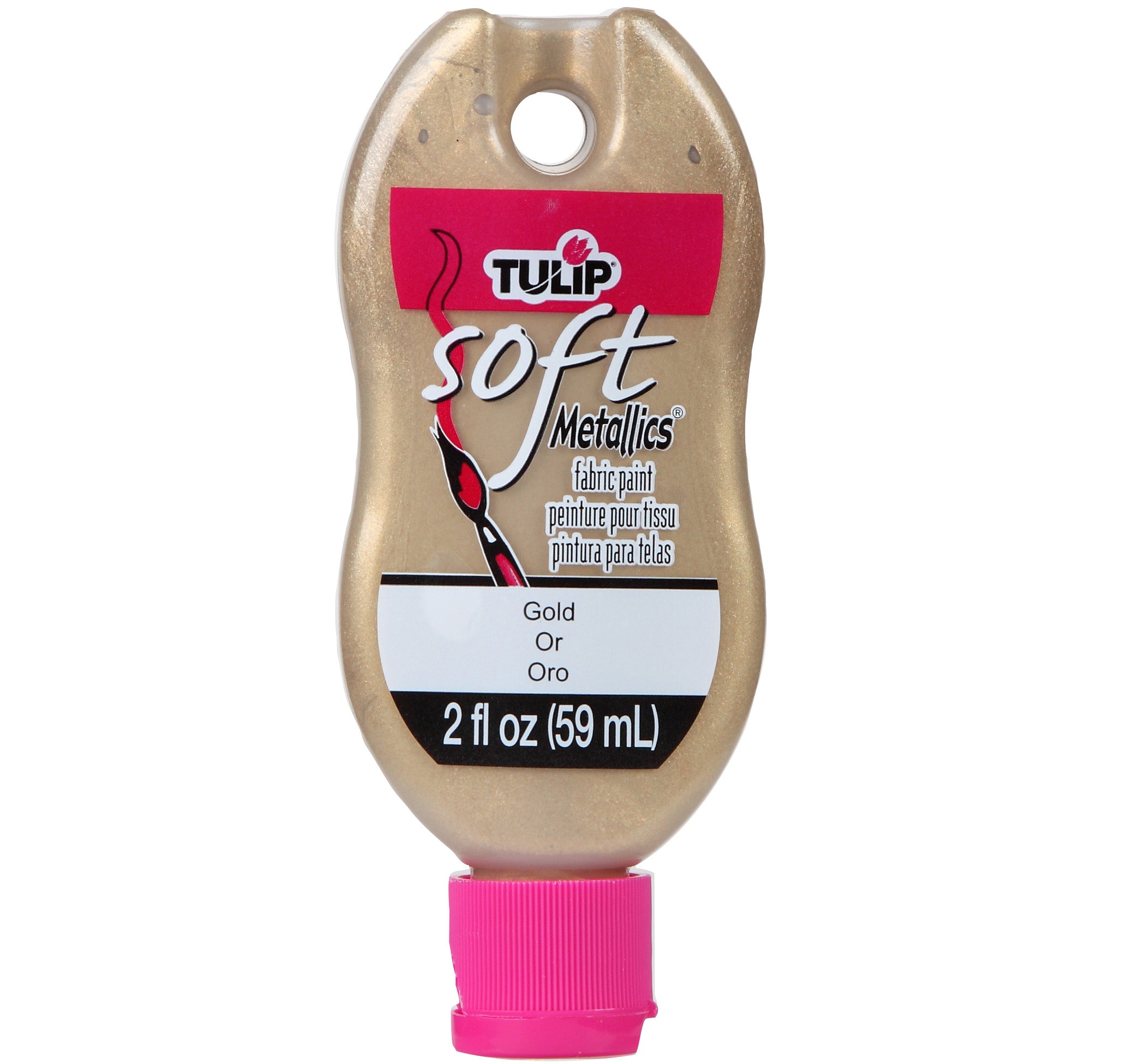 Tulip Soft Matte Fabric Paint 2oz Metallic Gold