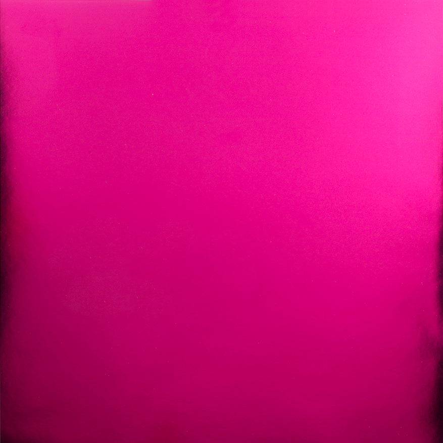 Bazzill Foil Cardstock 12"X12" Hot Pink