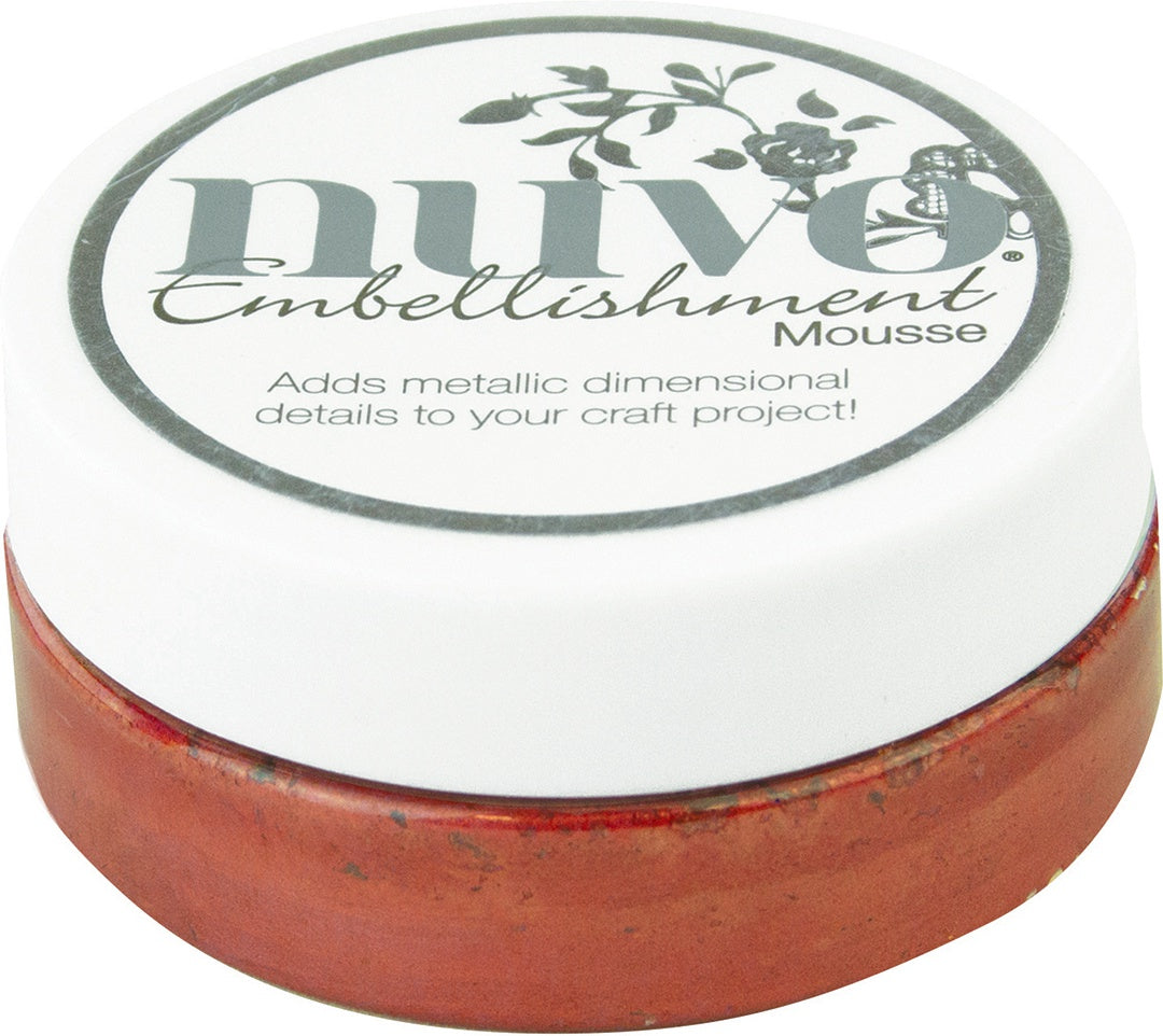 Nuvo Embellishment Mousse Persian Red