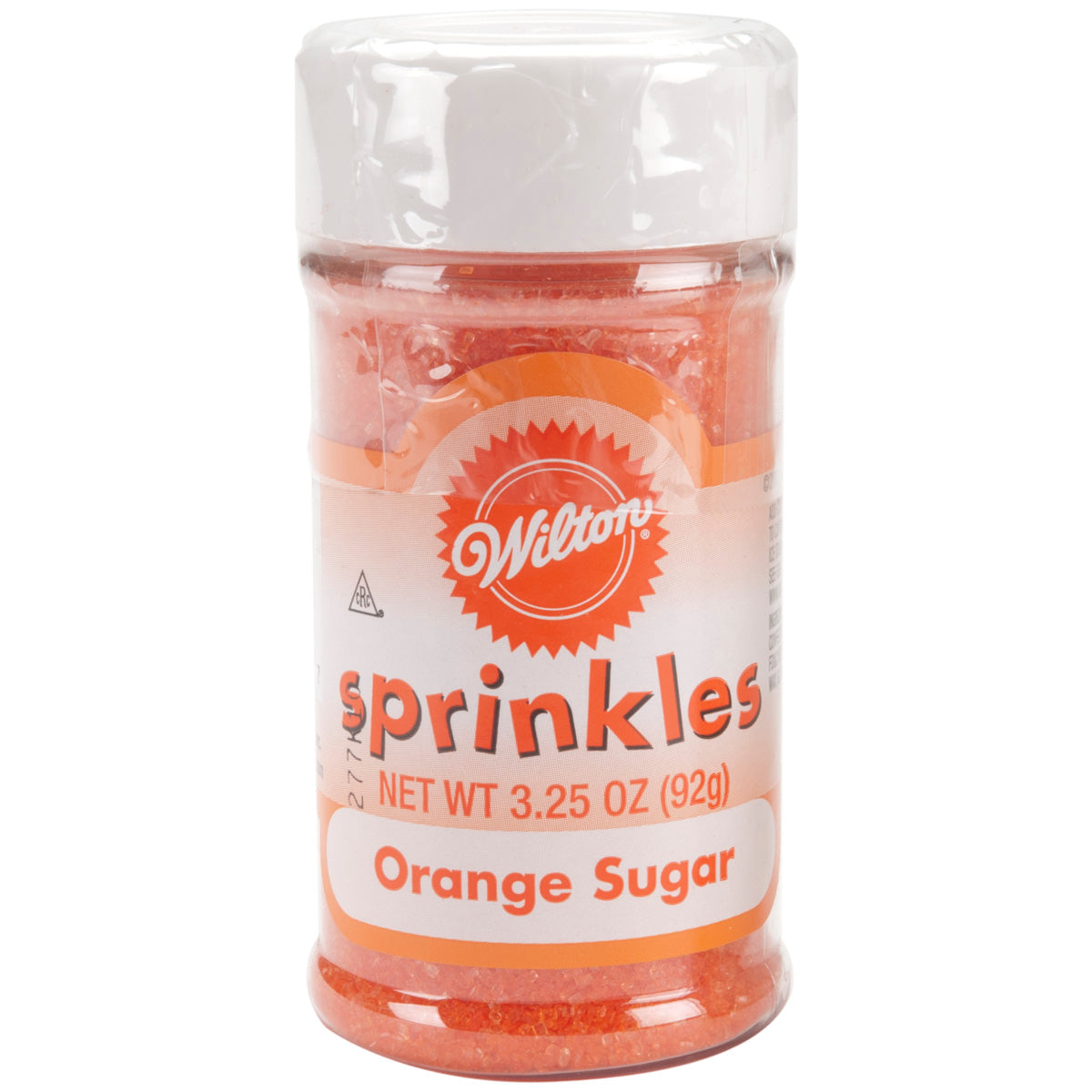 Sugar Sprinkles 3.25oz Orange