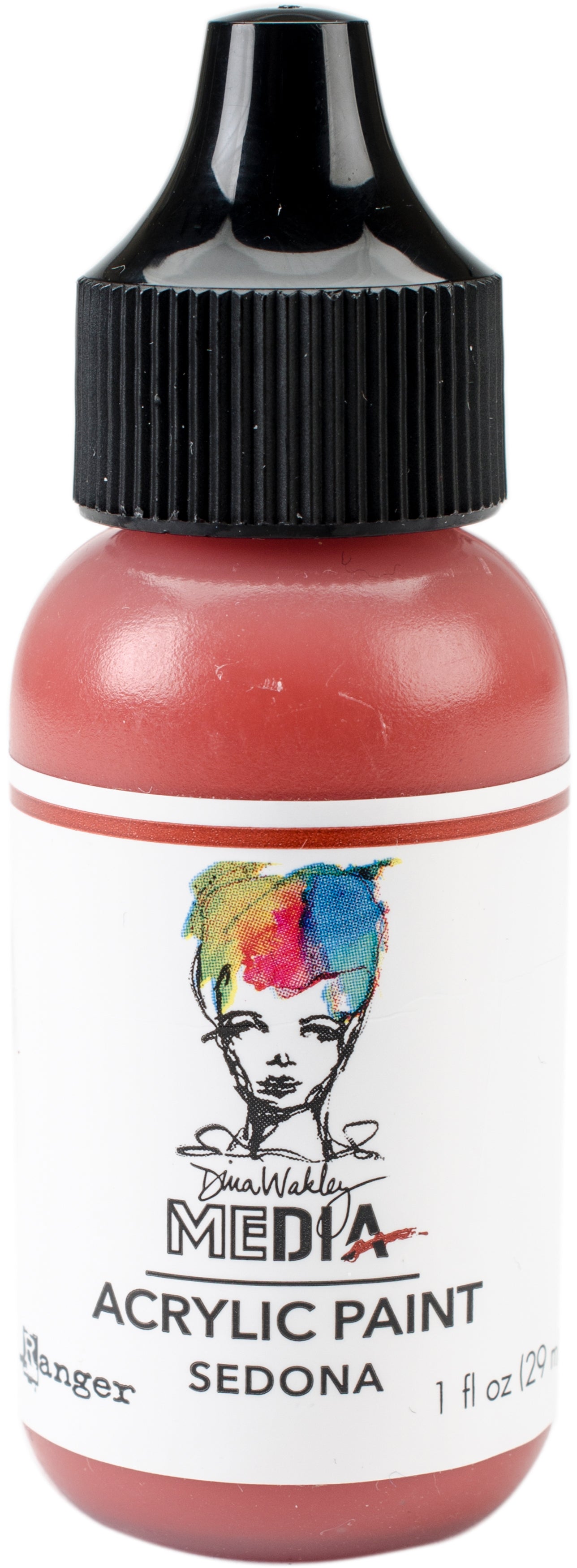 Dina Wakley Media Acrylic Paint 1oz Sedona
