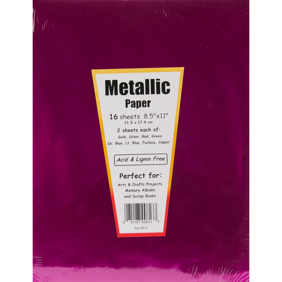 Specialty Paper 8.5"X11" 16/Pkg Metallic