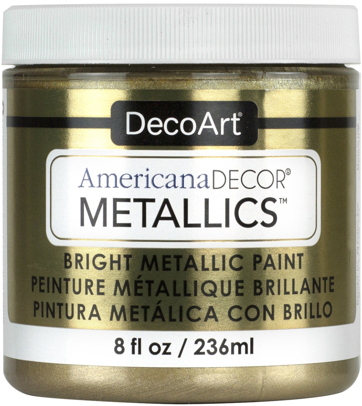 Americana Decor Metallics 8oz Champagne Gold