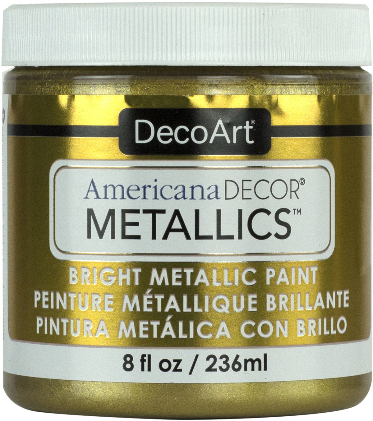 Americana Decor Metallics 8oz Vintage Brass
