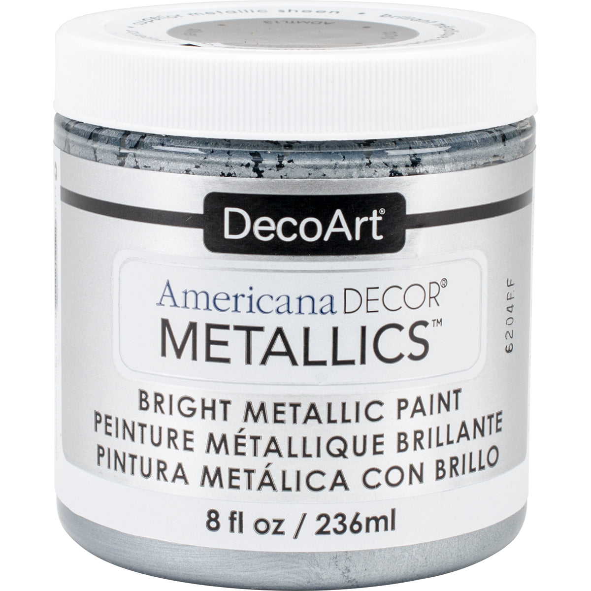 Americana Decor Metallics 8oz Silver