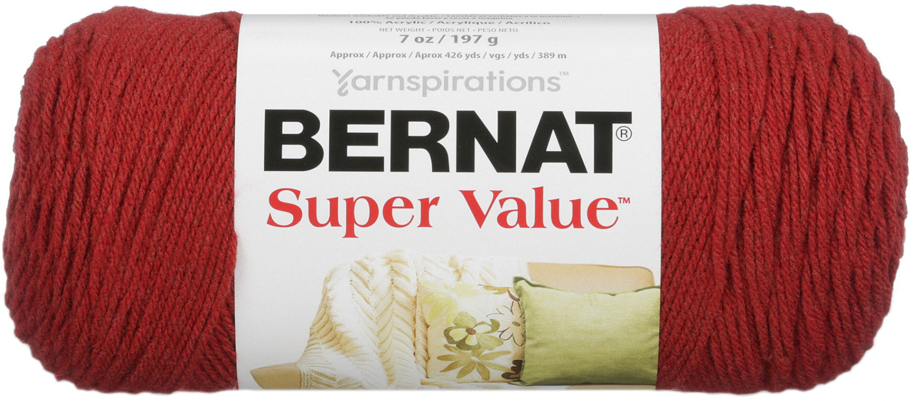 Super Value Solid Yarn Redwood Heather