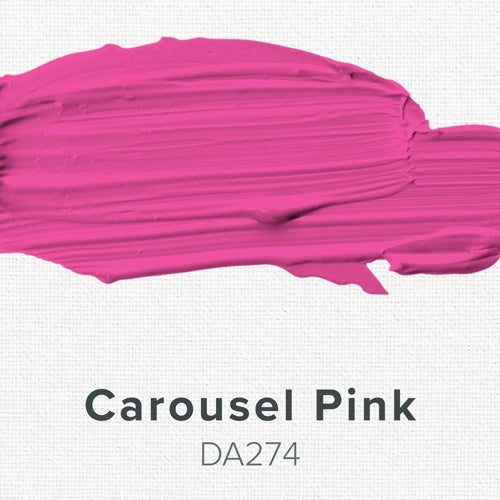 Americana Acrylic Paint 2oz Carousel Pink - Semi-Opaque