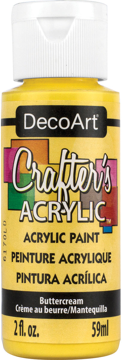 Crafter's Acrylic All-Purpose Paint 2oz Buttercream