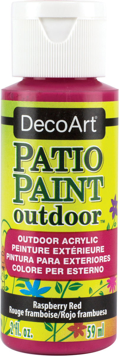 Patio Paint 2oz Raspberry Red