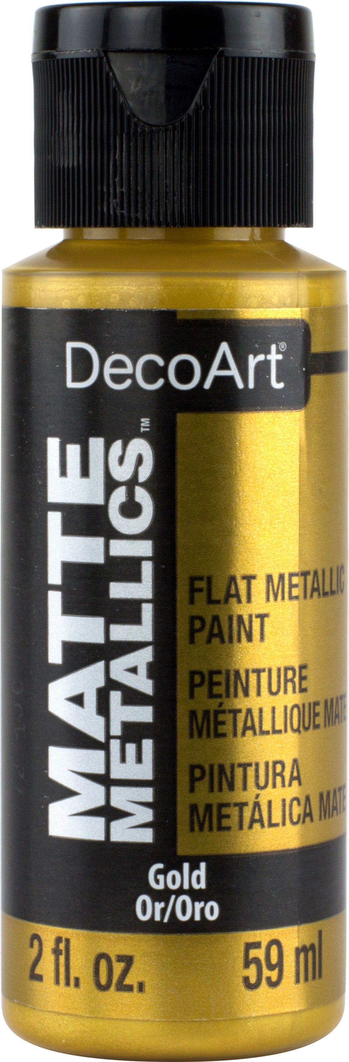 Americana Acrylic Matte Metallics 2oz Gold