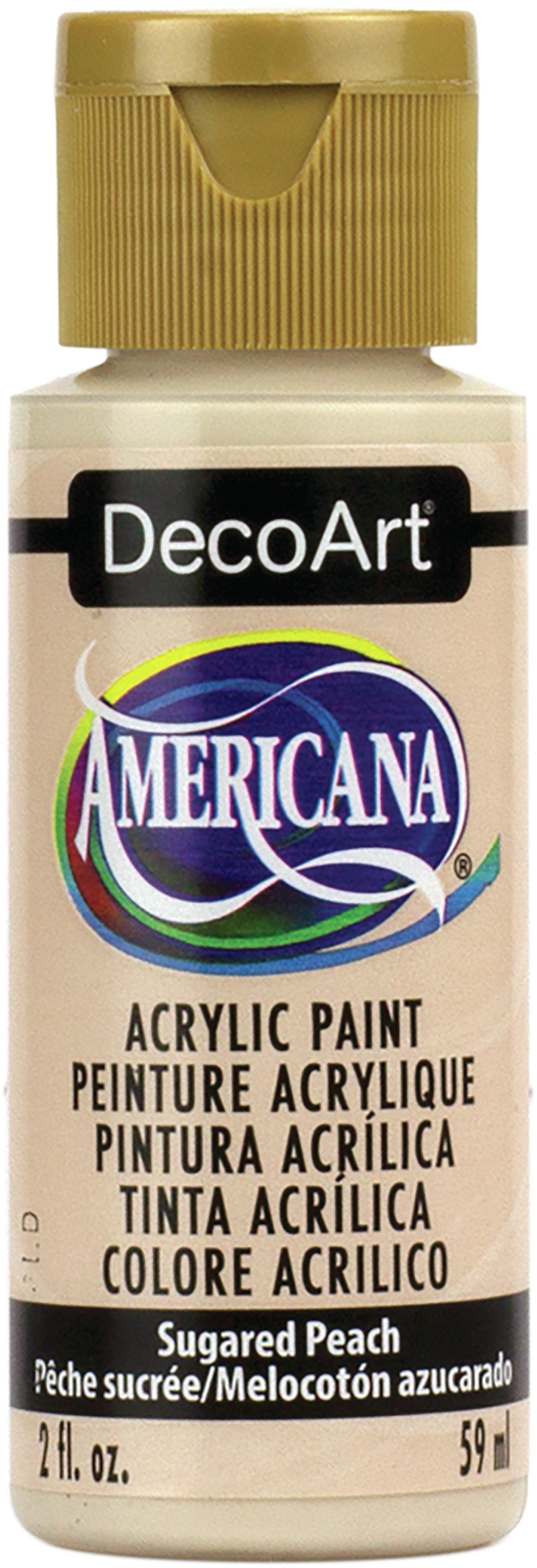 Americana Acrylic Paint 2oz Peach