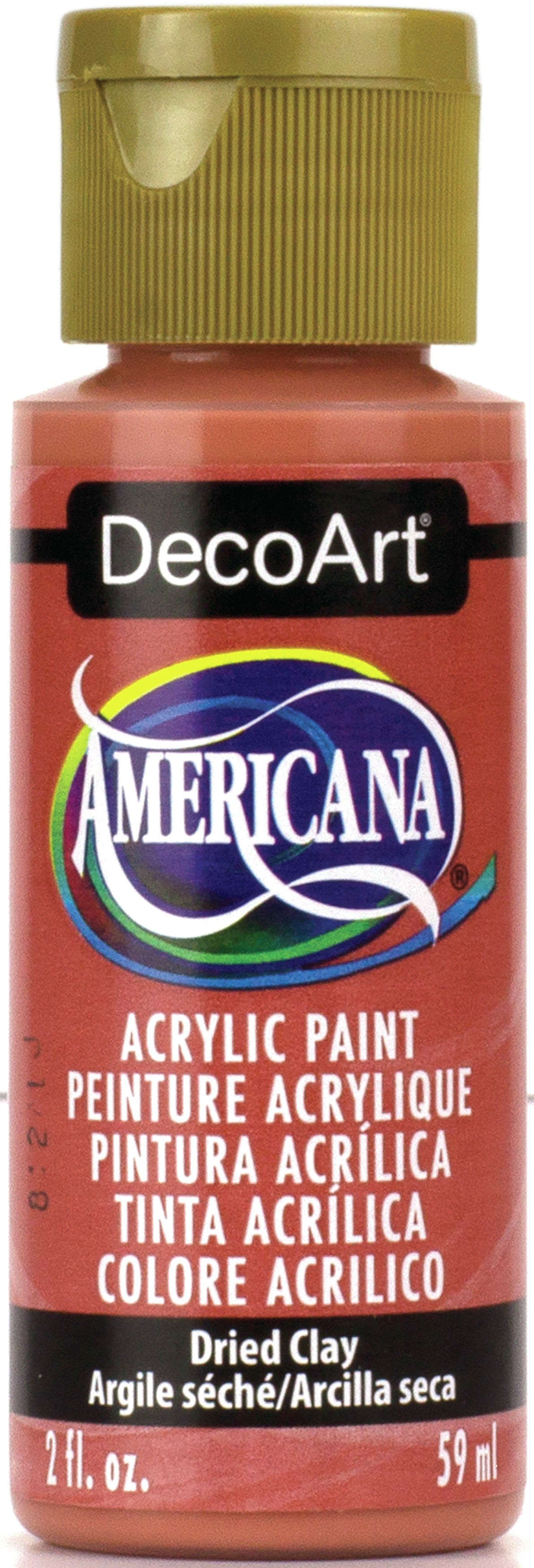 Americana Acrylic Paint 2oz Dried Clay