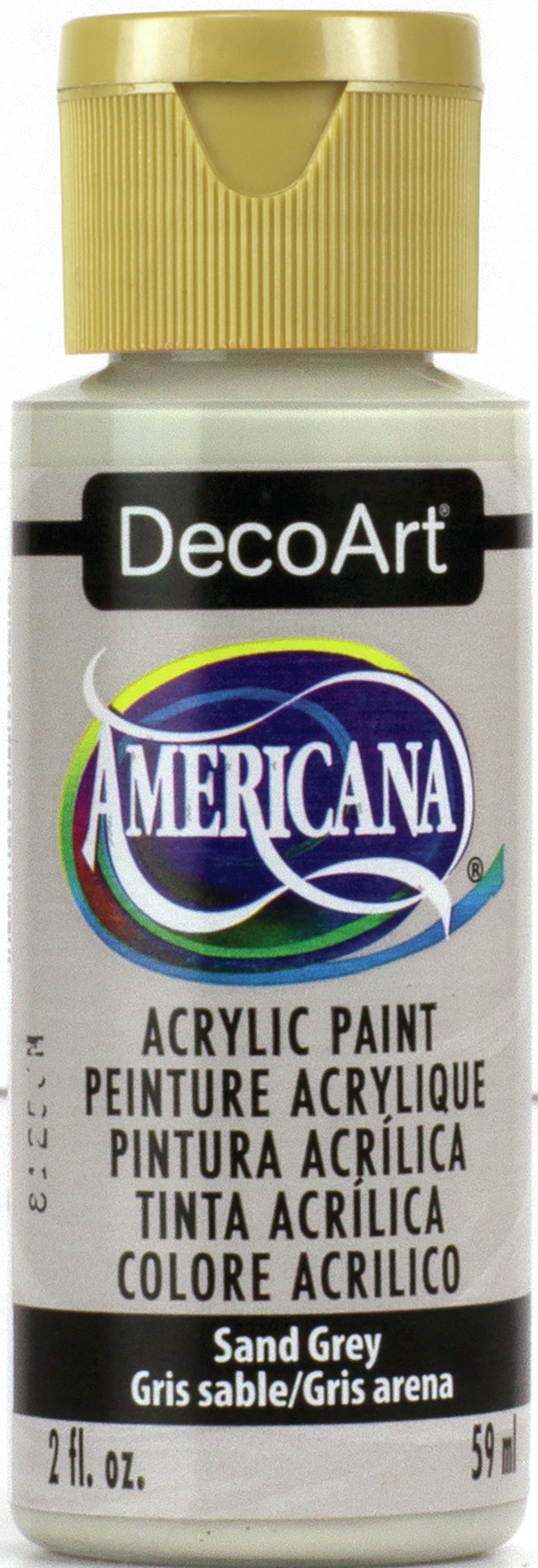 Americana Acrylic Paint 2oz Sand Grey