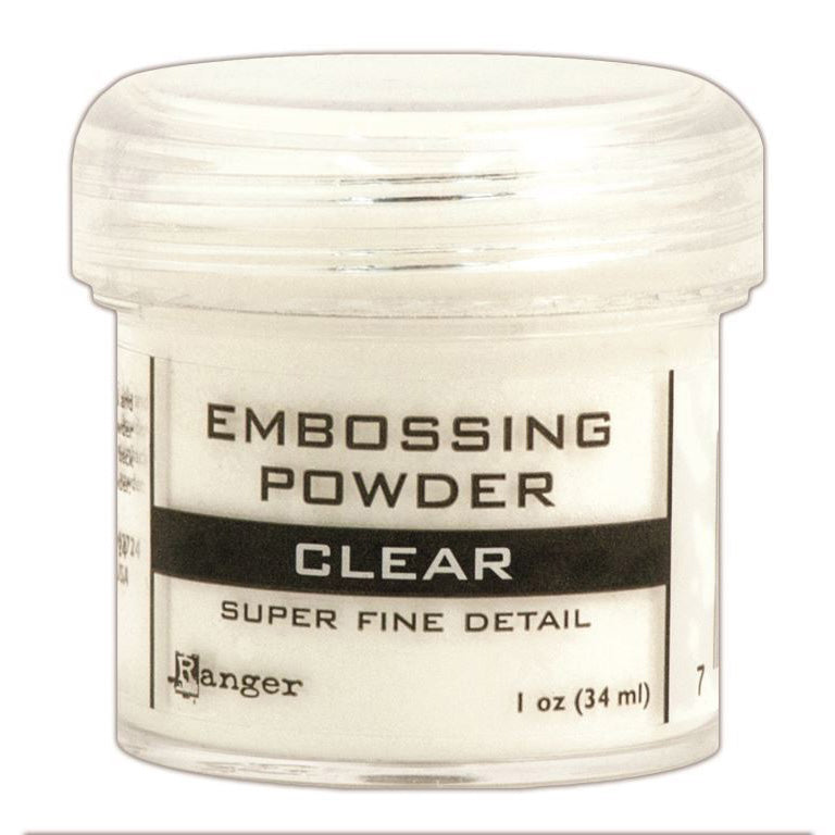 Embossing Powder Super Fine Clear